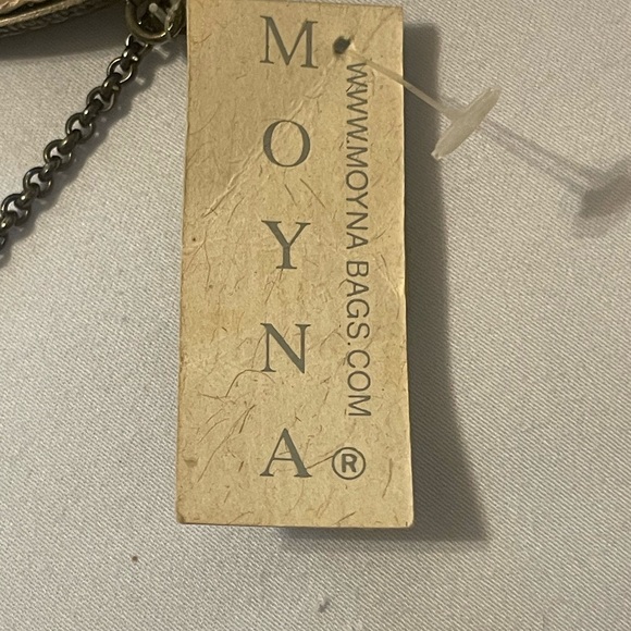 Moyna Cream Floral Embroidered Women's Bag - Picture 5 of 6